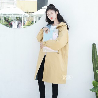 ÁO KHOÁC DÙ FORM HÀN QUỐC (ẢNH THẬT)