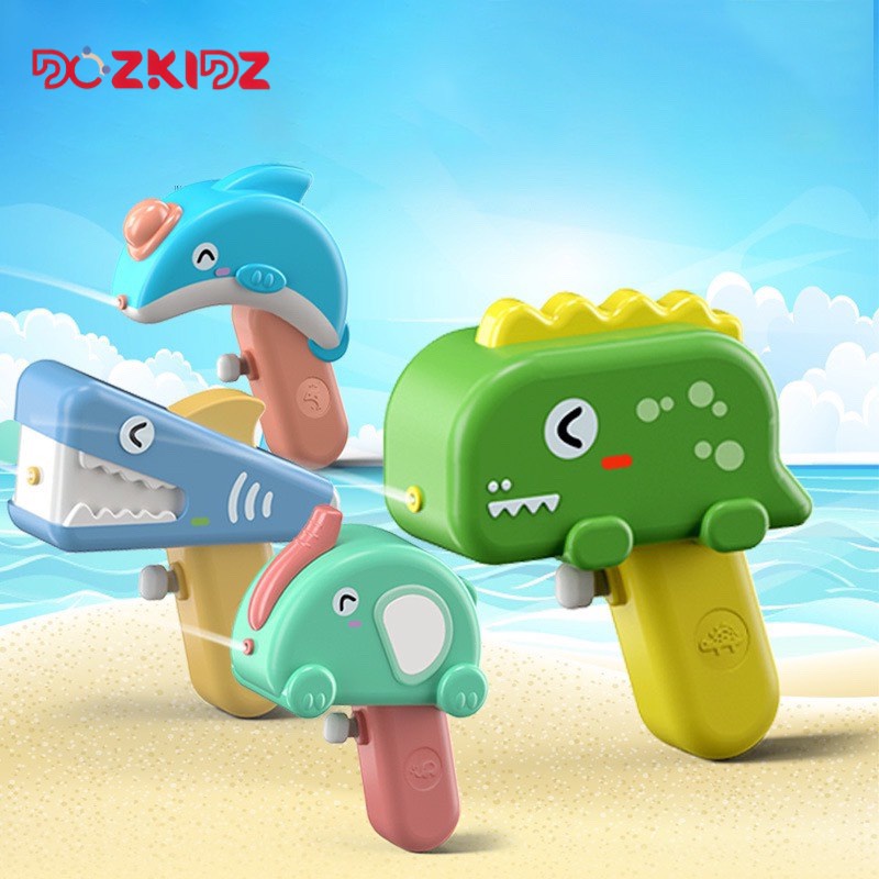 Súng nước hình con vật, đồ chơi mùa hè ngộ nghĩnh cho trẻ em từ 1 tuổi trở lên - DOZKIDZ