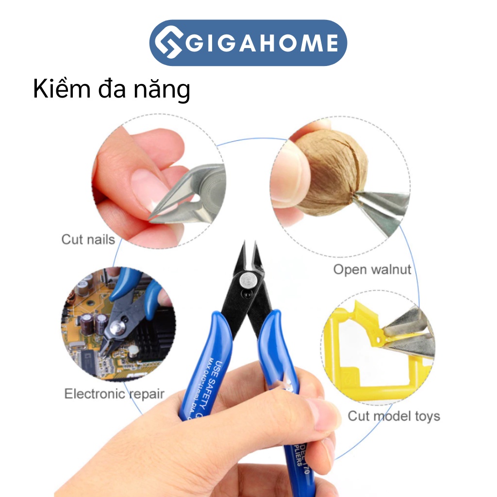 Kìm Cắt Chân Linh Kiện GIGAHOME170 Được Làm Từ Thép, Sắc Bén 7400