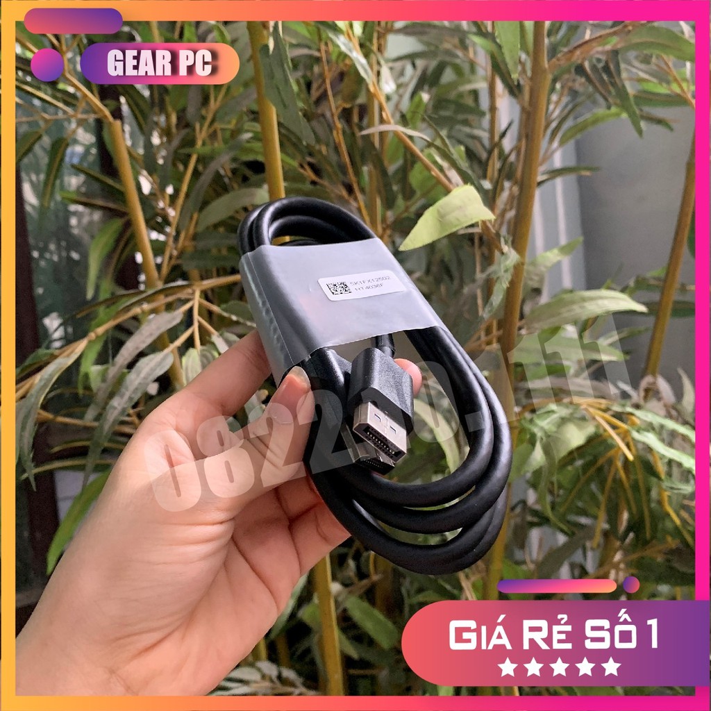 Dây cáp Displayport zin/ Cáp DP zin hàng bóc máy chuẩn hỗ trợ độ phân giải HD, Full HD, 2K, 4K - Máy Tính Báo Hồng