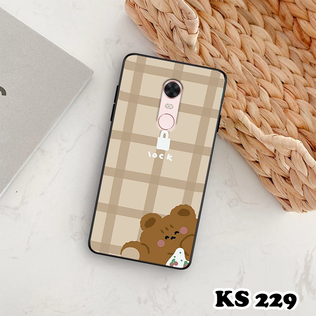 Ốp lưng Xiaomi Redmi Note 3 - Xiaomi Redmi Note 4 - Xiaomi Redmi Note 4X - Ốp in hình gấu bear ngộ nghĩnh
