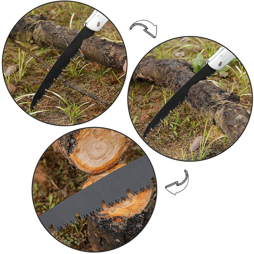 260mm Cưa gỗ cầm tay gấp gọn lưỡi thép SK5 tiêu chuẩn loại 1 cao cấp -GM-SK5260