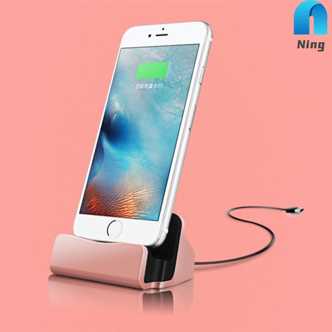 Đế Sạc Điện Thoại Và Đồng Bộ Hóa Dữ Liệu Để Bàn Cho Iphone 7 6s plus 6s 6 6plus 5s 5