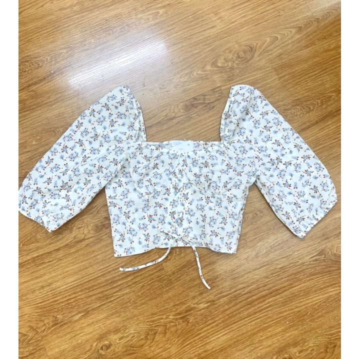 Áo Primark cổ vuông Crop