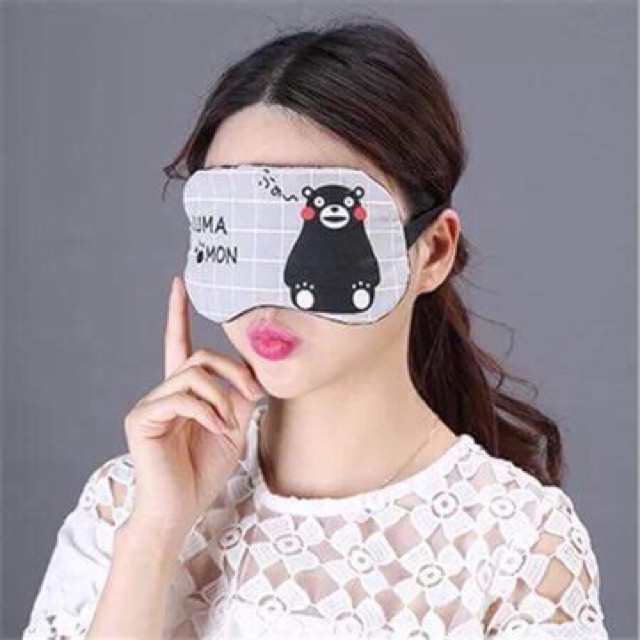 Bịt Mắt Ngủ | Miếng Che Mắt Ngủ Loại Sịn Có Túi Nước