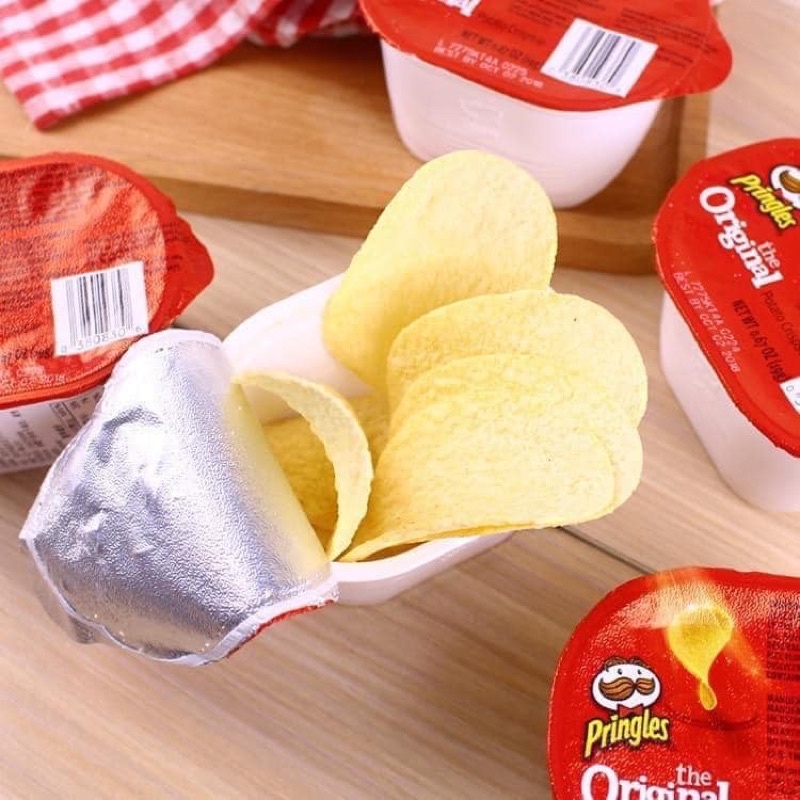 Hàng Mỹ - Snack Khoai tây Pringles 3 vị 48 chén