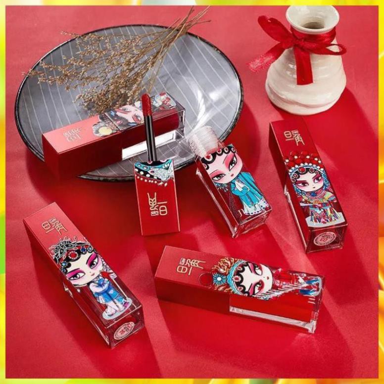 { Hàng Cao Cấp}son môi cao cấp- son môi chính hãng- Combo 5 Thỏi Son Kem Lì Siêu Cute(Có Hộp Như Hình)-MS015 | BigBuy360 - bigbuy360.vn