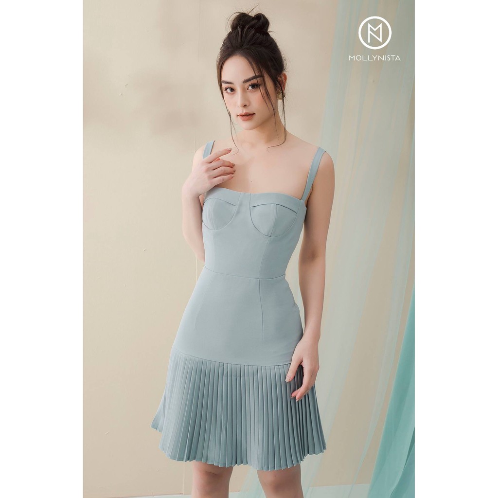 VÁY THIẾT KẾ XANH PASTEL