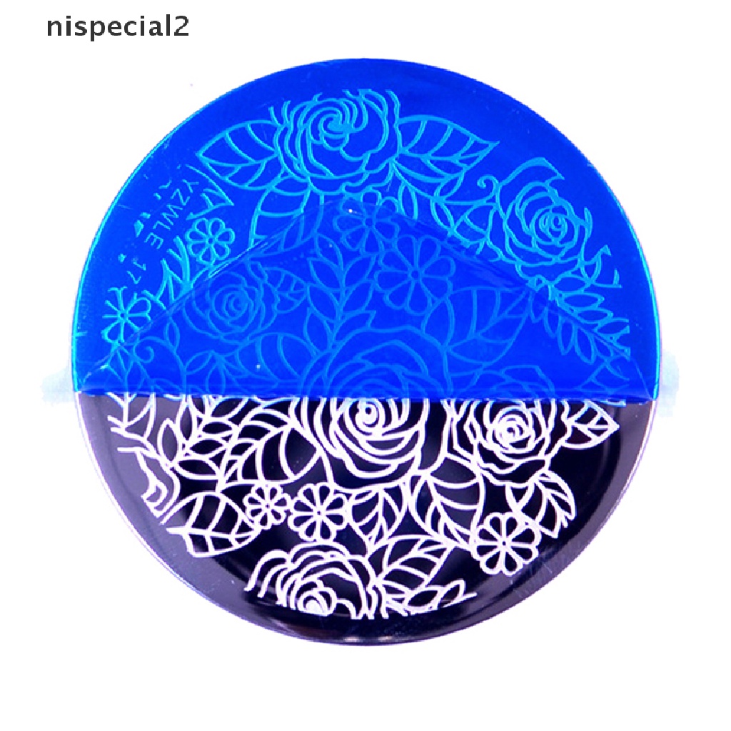 [nispecial2] 1Pcs Nail Art Stamp Nail Stamping Template Flower Geometry DIY Nail Designs [new]