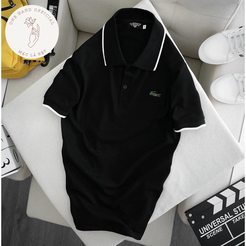 [Hàng VNXK] Áo LACOS Nam Phối Viền ThêuCS -Áo Nam Lịch Lãm - Áo Phông Nam Có Cổ - Chất Đẹp Thoáng Mát - Dễ Phối Đồ. P58 | BigBuy360 - bigbuy360.vn