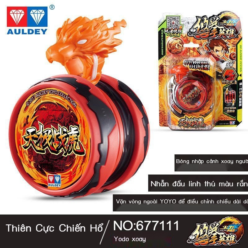 Téch.  ✨Con Quay Yo-Yo Firepower Youth King Chính Hãng Audi Double Diamond Yo-Yo