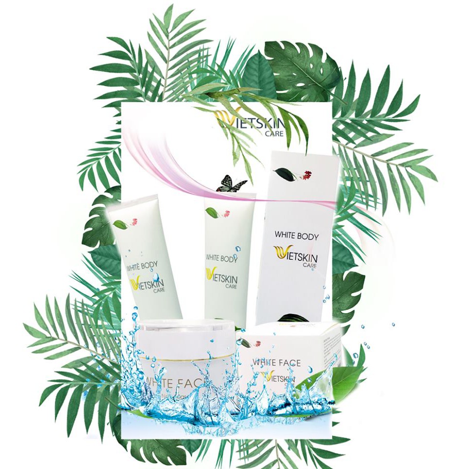 DƯỠNG TRẮNG WHITE BODY VIETSKIN + TẶNG MẶT NẠ COLAGEN HÀN QUỐC