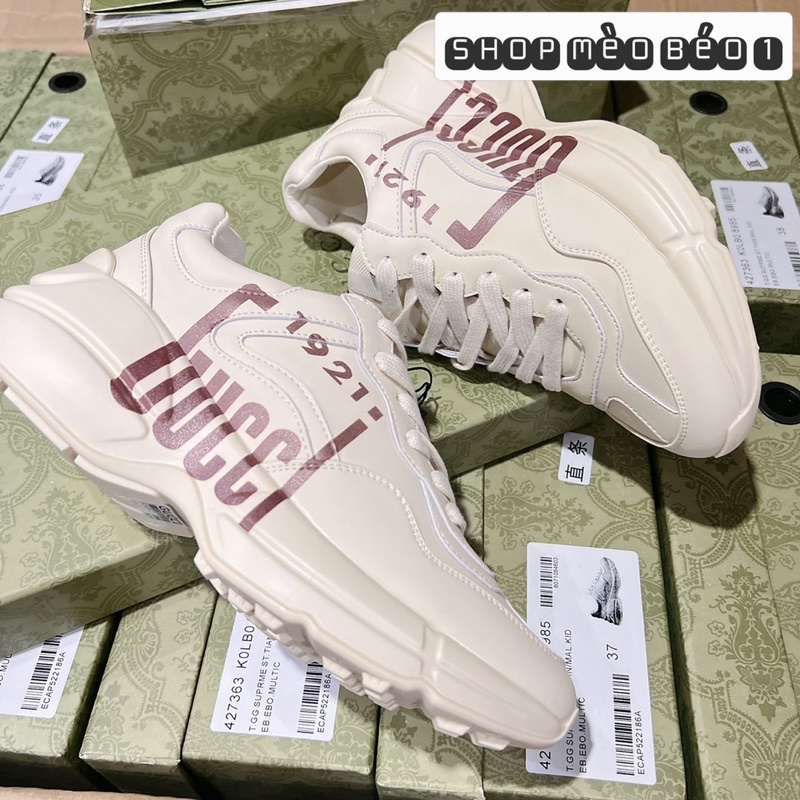 Giày thể thao sneaker gc 1921 chữ ngang vip fullbox