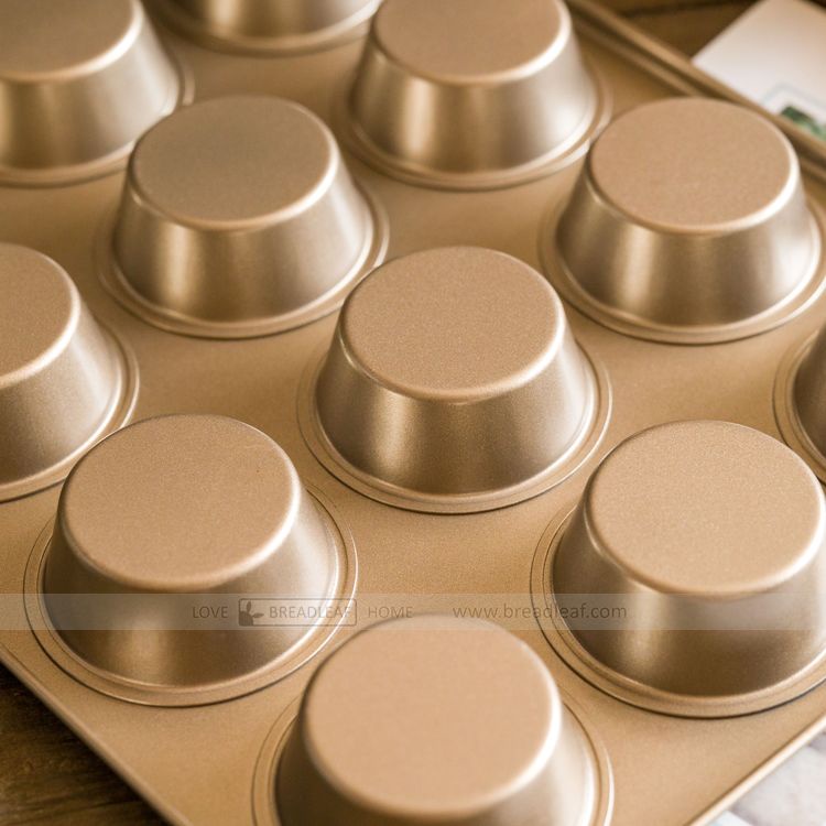 Khuôn Bánh Muffin 12 Ô Breadleaf