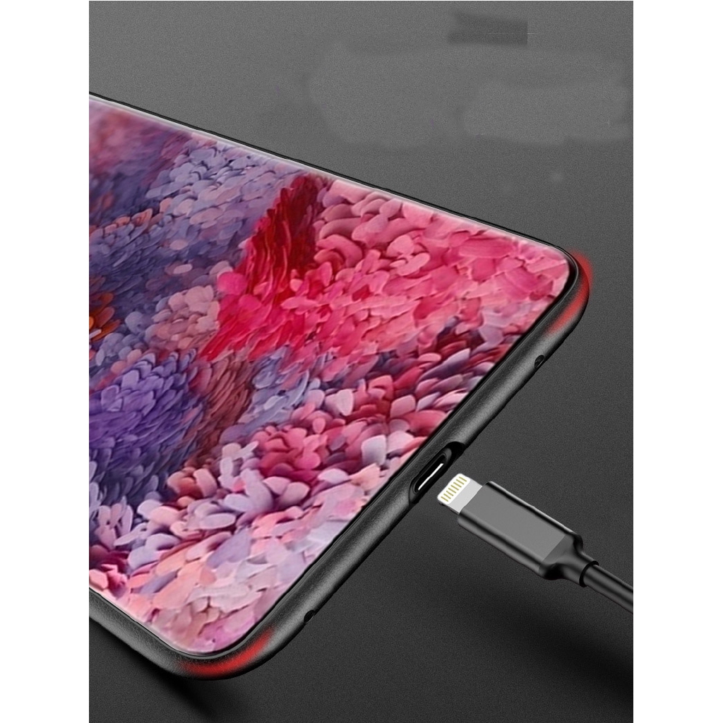 Ốp điện thoại mềm họa tiết lưới dệt sang trọng cho Samsung A51 A71 A81 A91 A21 S20 Plus S20 Ultra