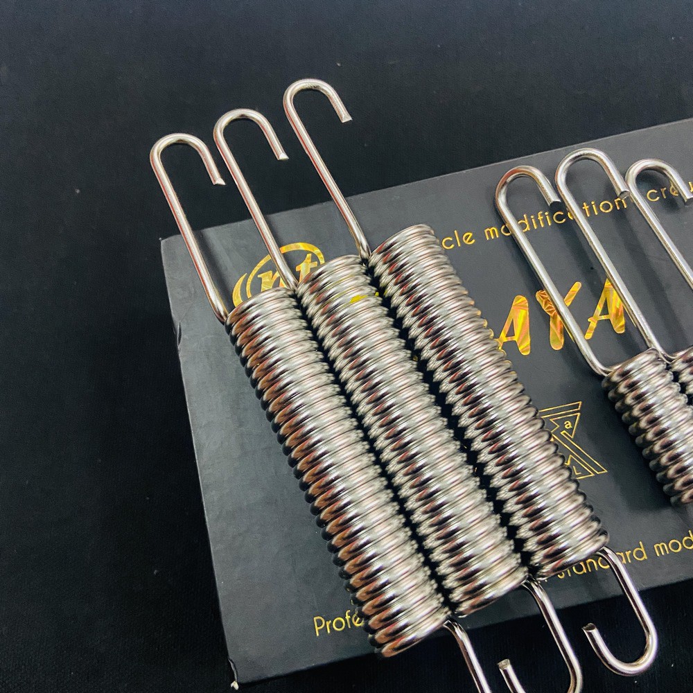 LÒ XO CHỐNG ĐỨNG VÀ CHỐNG NGHIÊNG CHO ECITER 150 CHẤT LIỆU INOX 304 BAO SÁNG BÓNG