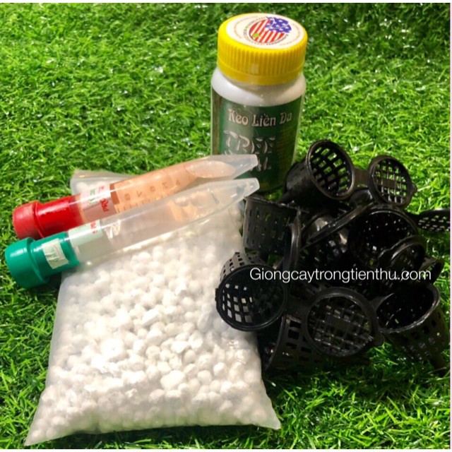 COMBO 5 LOẠI VẬT TƯ PHÂN BÓN CHẾ PHẨM TỐT CHO LAN HOA VÀ CÂY CẢNH