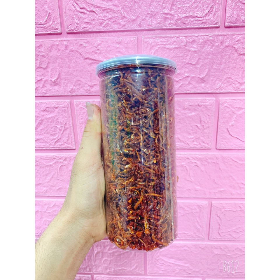 [ HCM ] Cá Cơm Mờm rim Lon Pét Nắp Xé 500gram | BigBuy360 - bigbuy360.vn