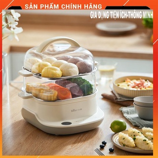 Nồi hấp thức ăn rau củ quả, hấp trứng, máy hấp thức ăn gia đình 2 tầng - hàng chính hãng bear dzg-c60a1