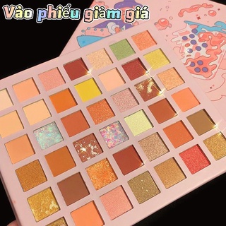 Bảng phấn mắt Muge Leen 42 màu kháng nước chống mồ hôi không gây khó chịu