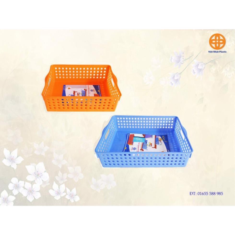 KHAY NHỰA CHỮ NHẬT, RỔ CHỮ NHẬT ĐỰNG ĐỒ VĂN PHÒNG