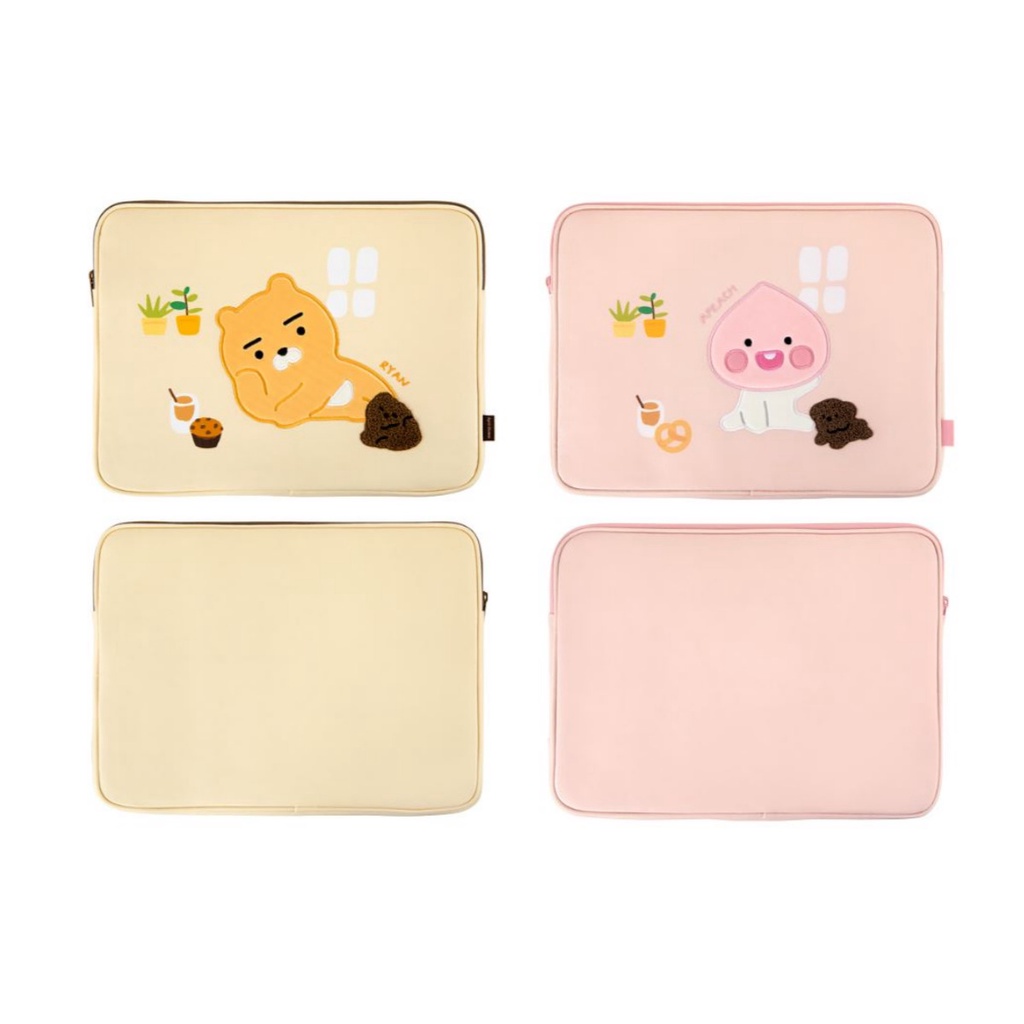 13Inch 14Inch April Shower Laptop Pouch Túi Đựng Laptop In Hình KAKAO FRIENDS│Túi Đựng Máy Tính Bảng Laptop Notebook 10inch 11inch 12inch 15inch