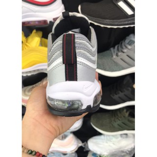 [Fullbox & Freeship] Giày Air max 97 bạc full phản quang
