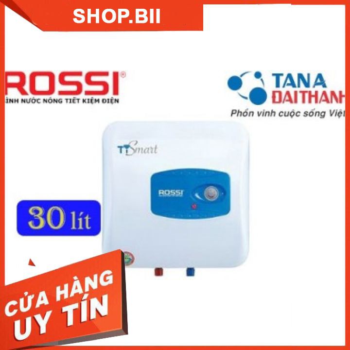 Bình Nước Nóng Rossi 30 Lít  Hàng Chính Hãng Bảo Hành Toàn Quốc 7 Năm, Phù Hợp Cho Mọi Công Trình Giá Rẻ.