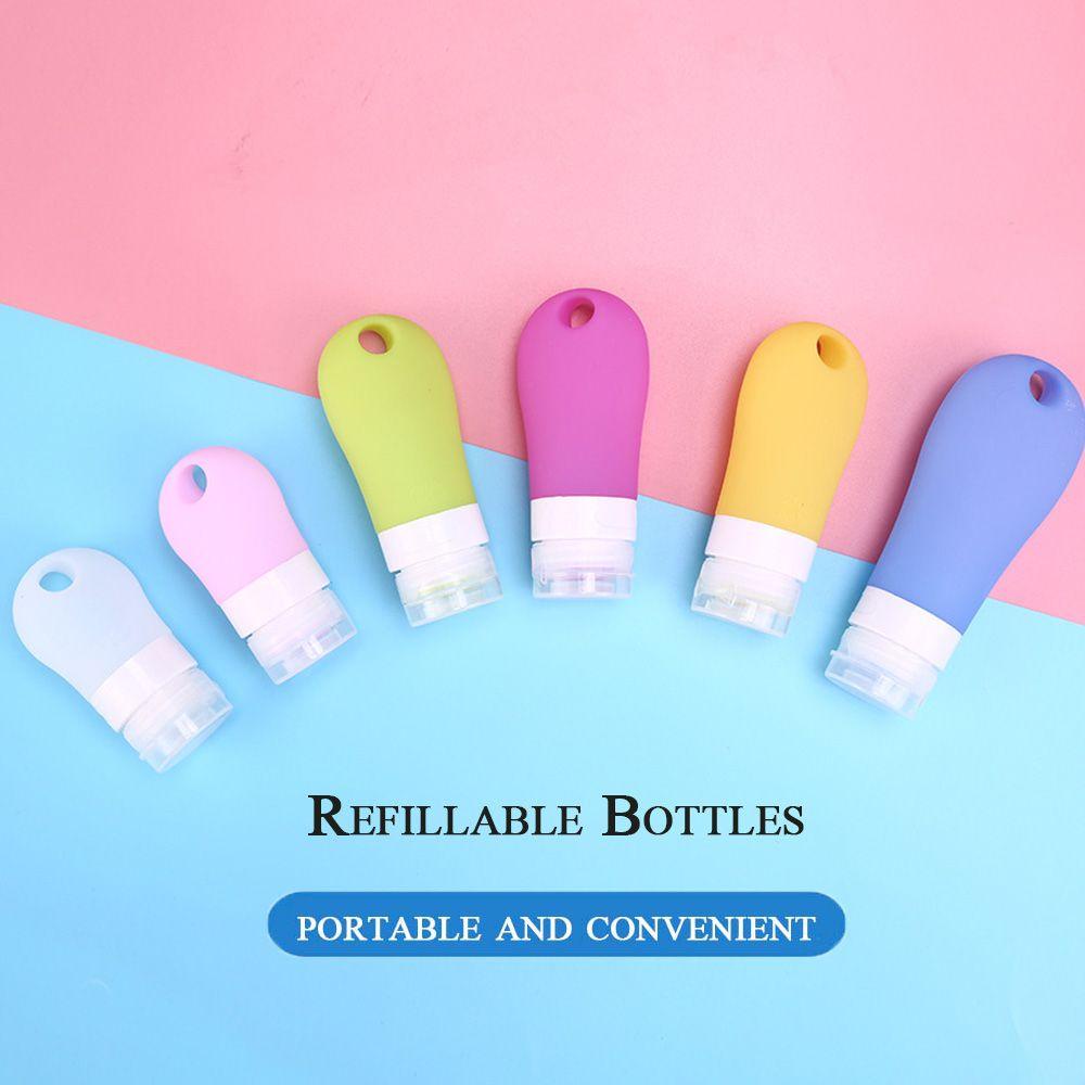 Chai Rỗng Đựng Mẫu Thử Bằng Silicon Chống Rò Rỉ Dễ Thương