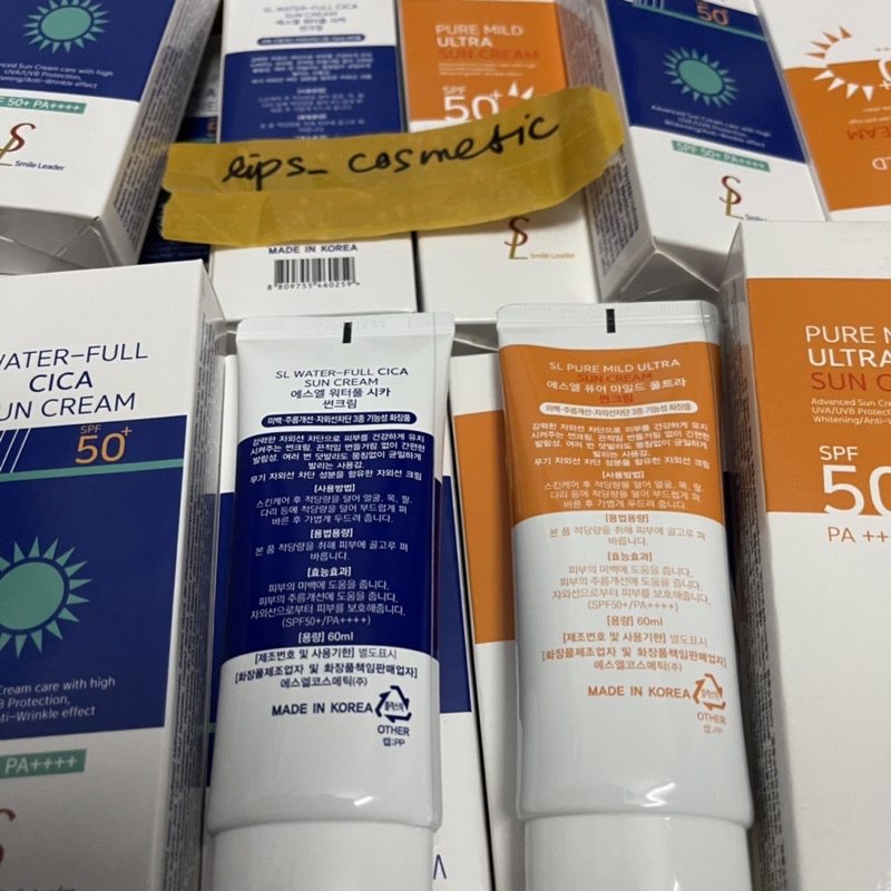 Kem Chống Nắng Lạnh Ngừa Mụn SL Water-Full CiCa Sun Cream SPF 50+ PA++++ 60ml