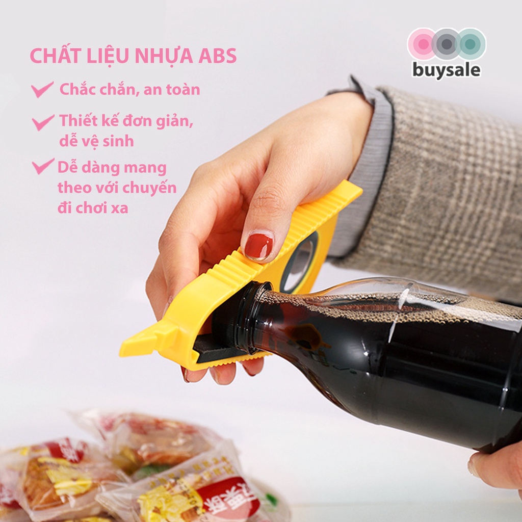 Dụng cụ đa năng dùng để khui, vặn mở thực phẩm bằng kim loại, thiếc, nước ngọt... - buysale - BSPK210