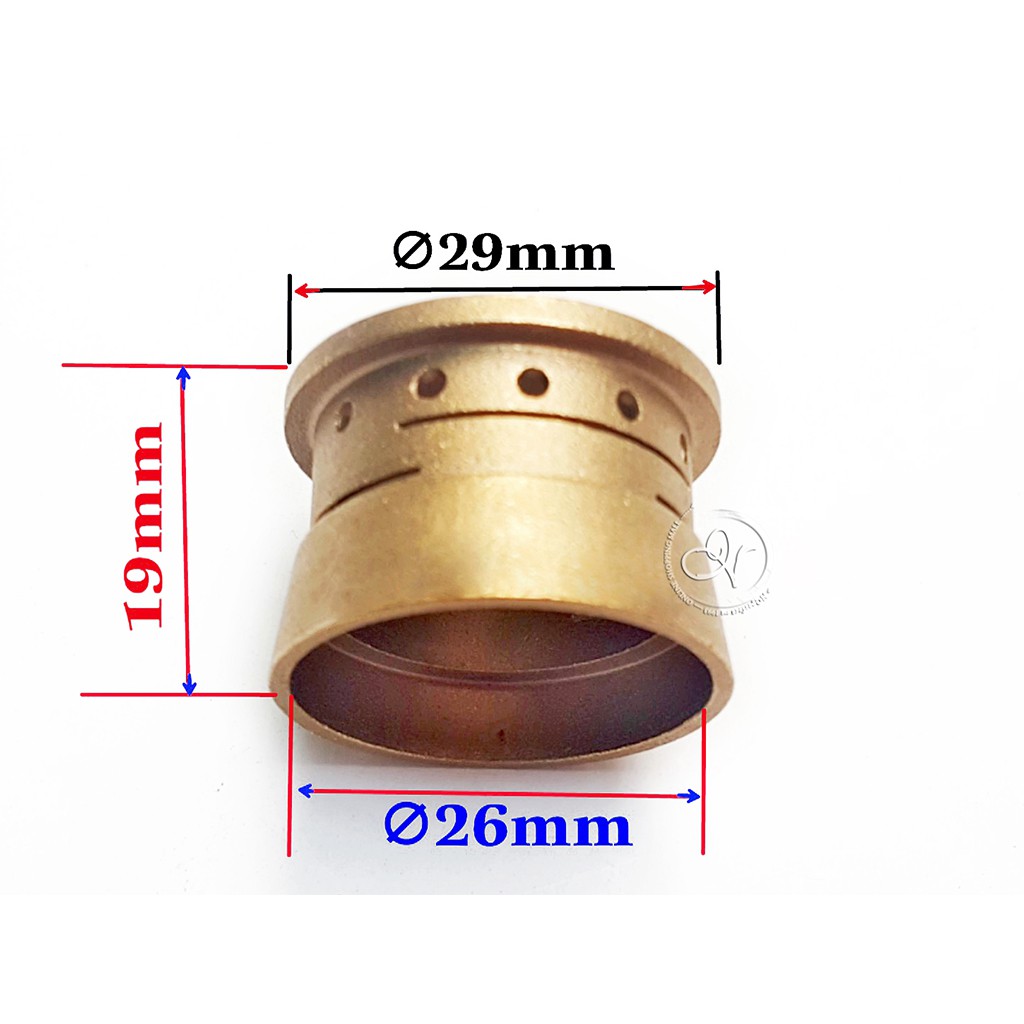 Mâm/Hâm chia lửa bếp gas dương Rinnai RV-365(G)N / RV-367(G)N / RV-375(G)N / RV-377(G)N.. chính hãng (ống điếu gang)