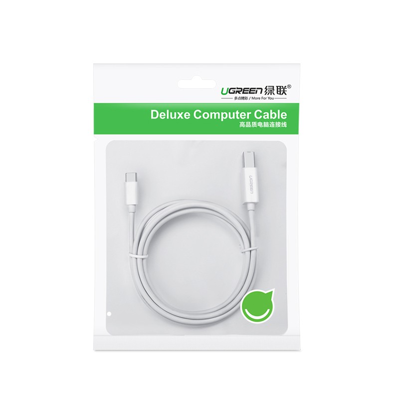 Cáp máy IN - USB Type C dài 1.5m - Chính Hãng Ugreen 40417