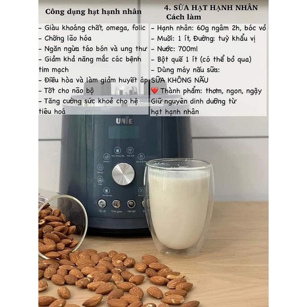 Hạnh nhân Mỹ nhiều loại