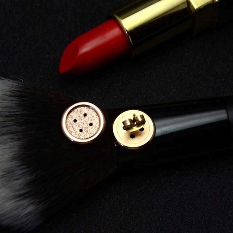 Bông Tai Nữ Hình Nút ÁoTitan Ko Đen TT 0746