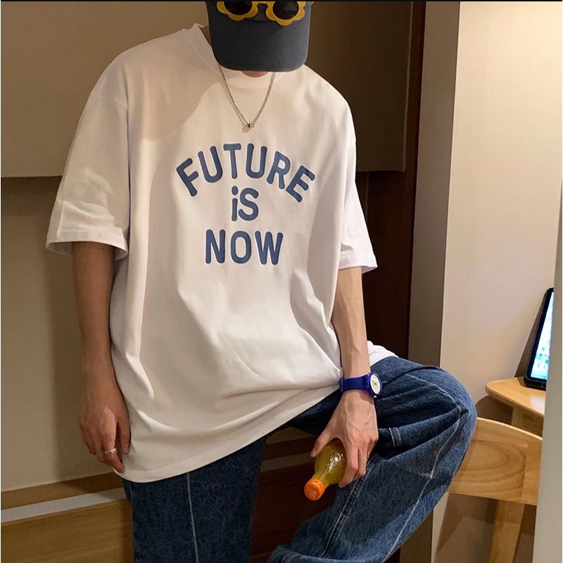 simple áo phông bông Áo thun phong cách Hàn Quốc áo phông nữ oversize áo phông nam unisex ifashion lụa áo phông form rộng