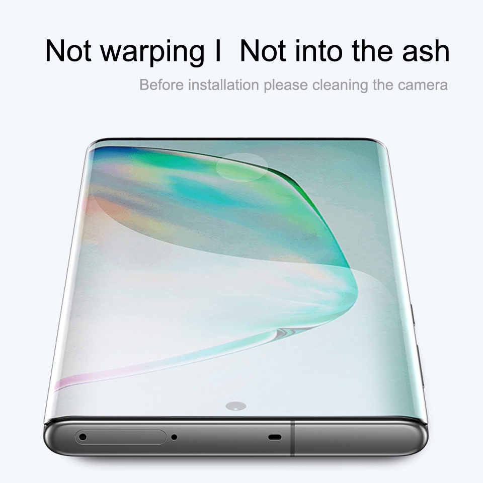 Kính Cường Lực Cong 20D Bảo Vệ Màn Hình Cho Samsung Galaxy S23 S22 S21 S20 Plus Ultra Note 20 10 9 8 S10 S9 A6 A8 Plus 2018