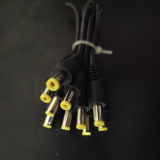 Jack DC 5.5 đực có dây ( dây dài 8-10cm)