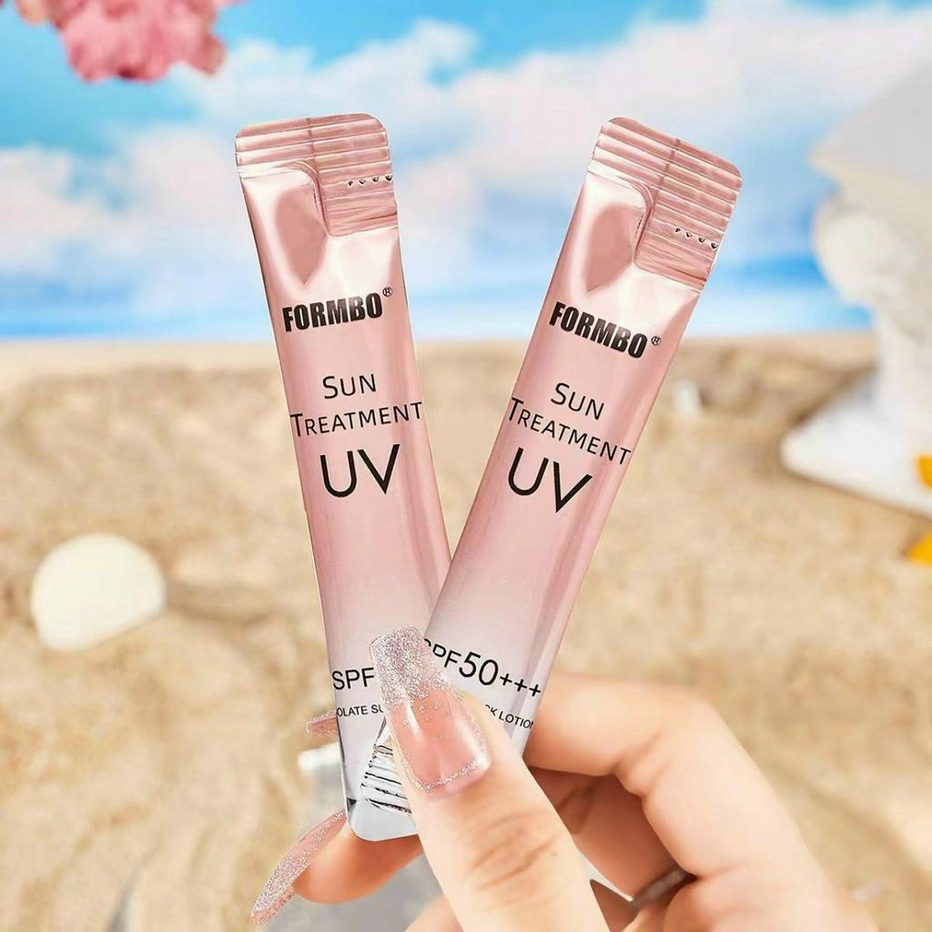 Kem Chống Nắng Dạng Gói TREATMENT UV SPF50+ Dưỡng Da Ẩm Kiềm Dầu Nâng Tông Gói 4ml