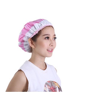 Mũ chụp đầu tránh nước khi tắm, mũ chụp dầu chống bắn nước khi tắm và rửa mặt