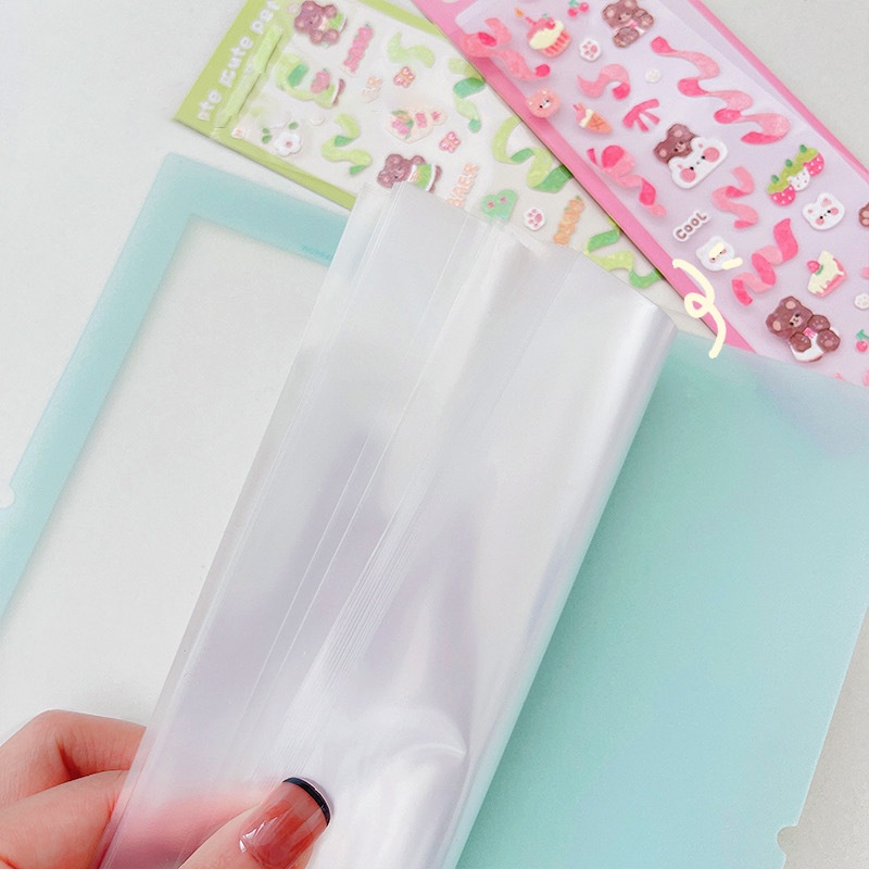 Flowertree Bộ Sưu Tập Sticker Macaron Trang Trí Sổ Lưu Niệm
