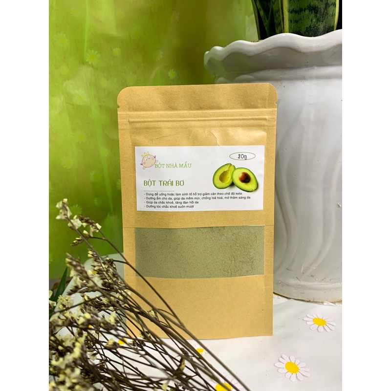 BƠ bột nhà mẩu organic