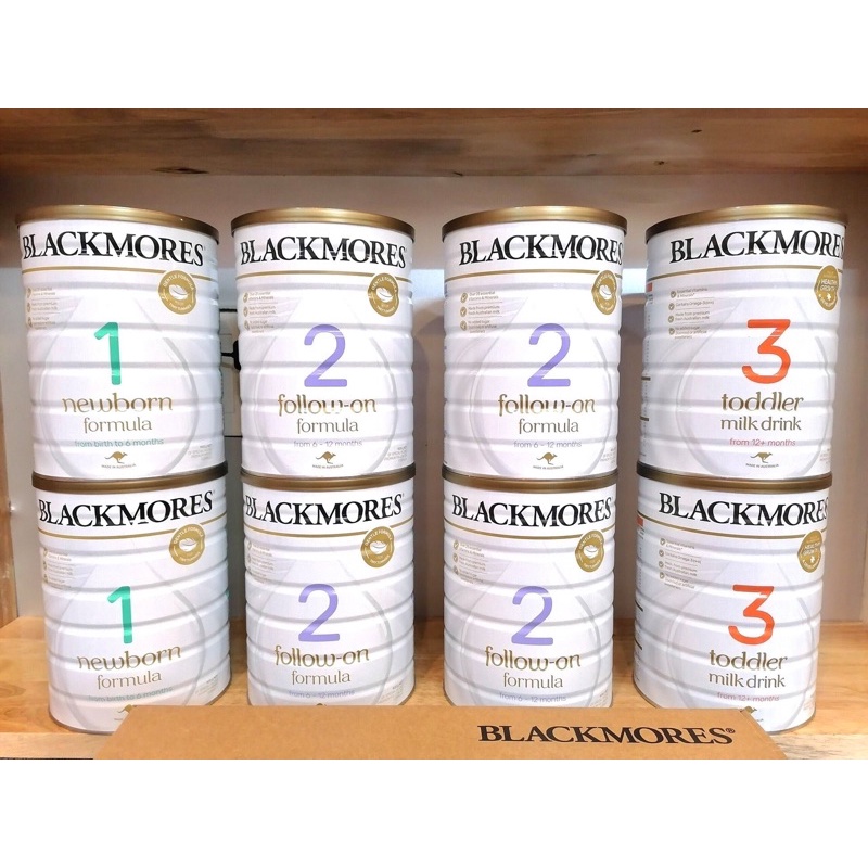 Sữa BLACKMORE 900gr đủ 3 số 1,2,3 ÚC.