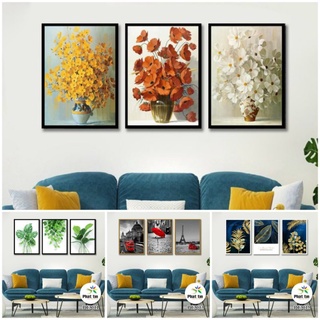 TRANH TREO TƯỜNG, DÁN TƯỜNG Inphattin trang trí phòng khách decor hiện đại, có keo dán sẵn, không cần khoan tường.