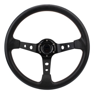 Vô lăng thể thao gắn vô lăng xe hơi có logo 14 inch diy