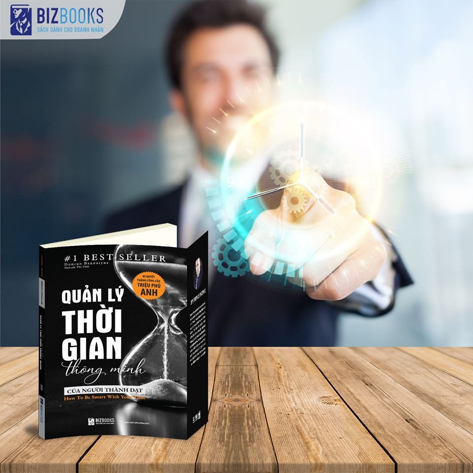 Sách Quản lý thời gian thông minh của người thành đạt: Bí quyết thành công của triệu phú Anh + Tặng Bookmark