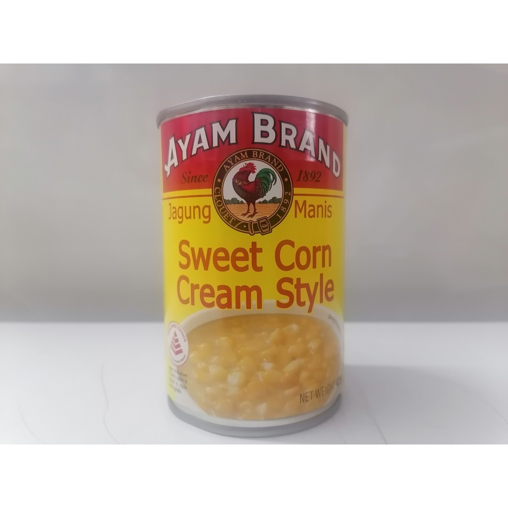 [425g] Bắp kem [Thailand] AYAM Sweet corn cream style (halal) (bph-hk)