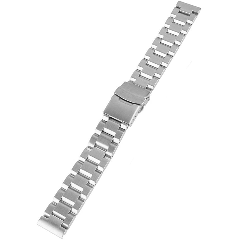 Dây đồng hồ bằng thép không gỉ 18mm / 20mm / 22mm / 24mm tiện dụng