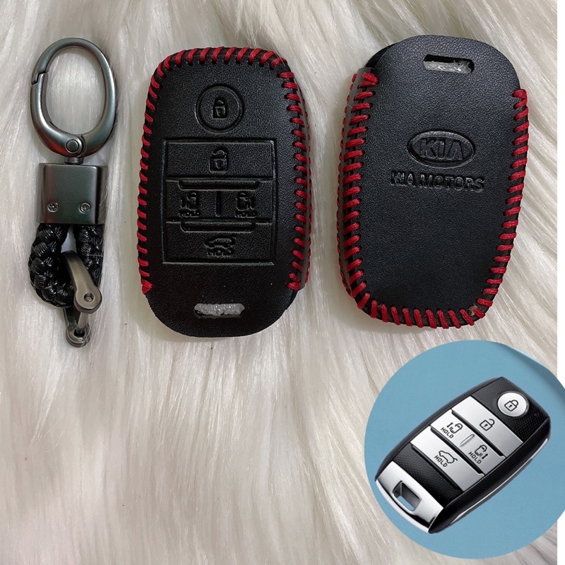 Bao Da Chìa Khoá Smart key KIA SEDONA 5 Nút