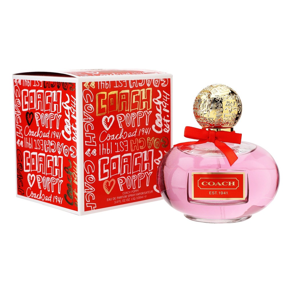 Nước hoa nữ xịn-Coach Poppy EDP 30ml for women hãng Coach etd 1941 hàng chính hãng